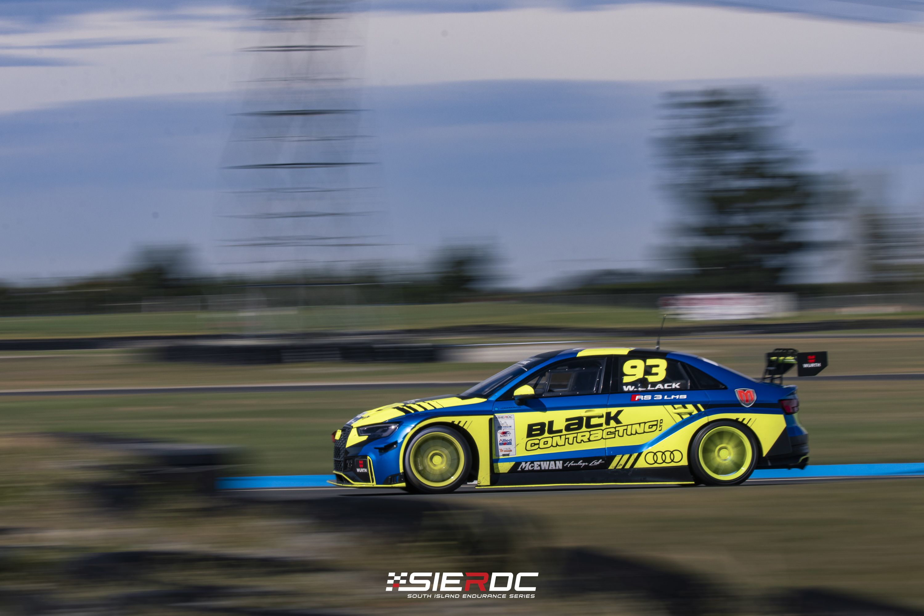 Warren Black’s Audi RS3 TCR at Ruapuna